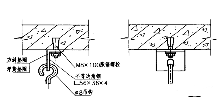 風機盤管安裝技術要求、示意圖與節點說明