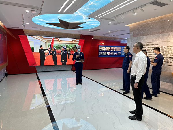 日前天津消防研究所赴廣東省消防救援總隊(duì)、深圳消防救援支隊(duì)開展調(diào)研交流